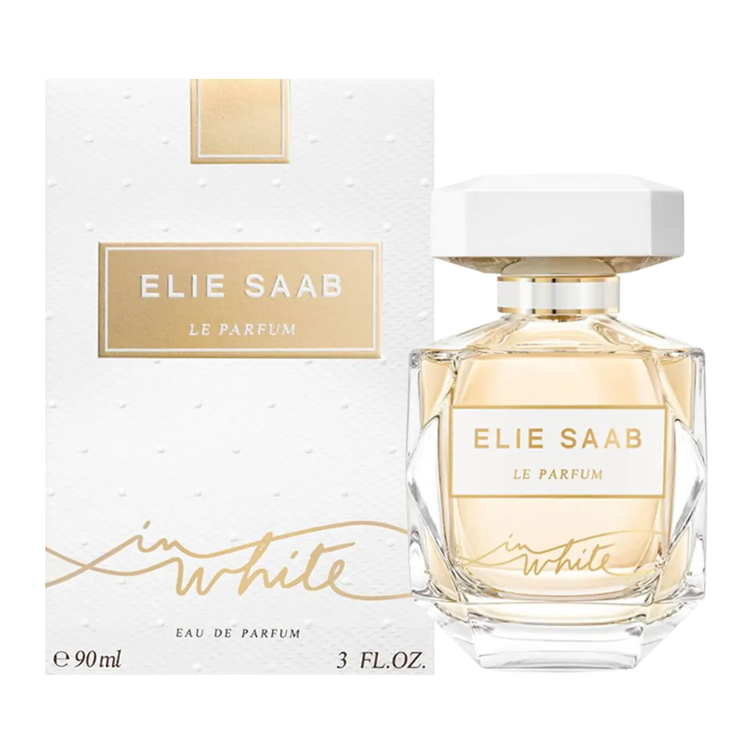elie saab le parfum in white eau de parfum for women bottle 90ml