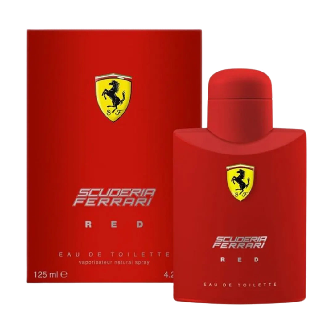 Ferrari Scuderia Red Eau de Toilette for Men 125ml bottle