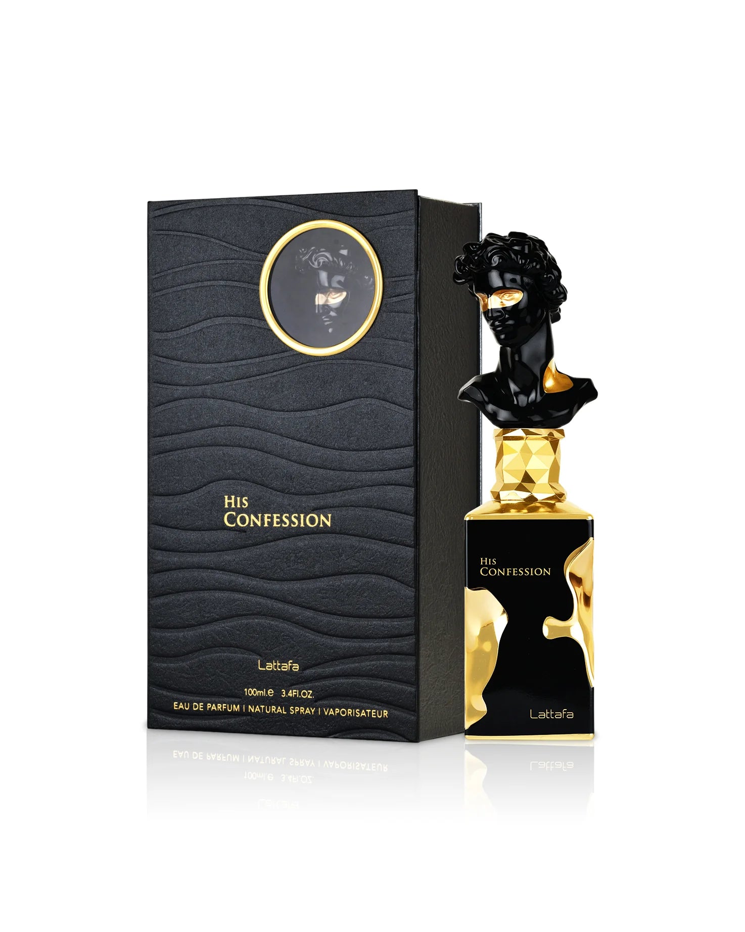 his confession lattafa eau de parfum for men bottle 100ml