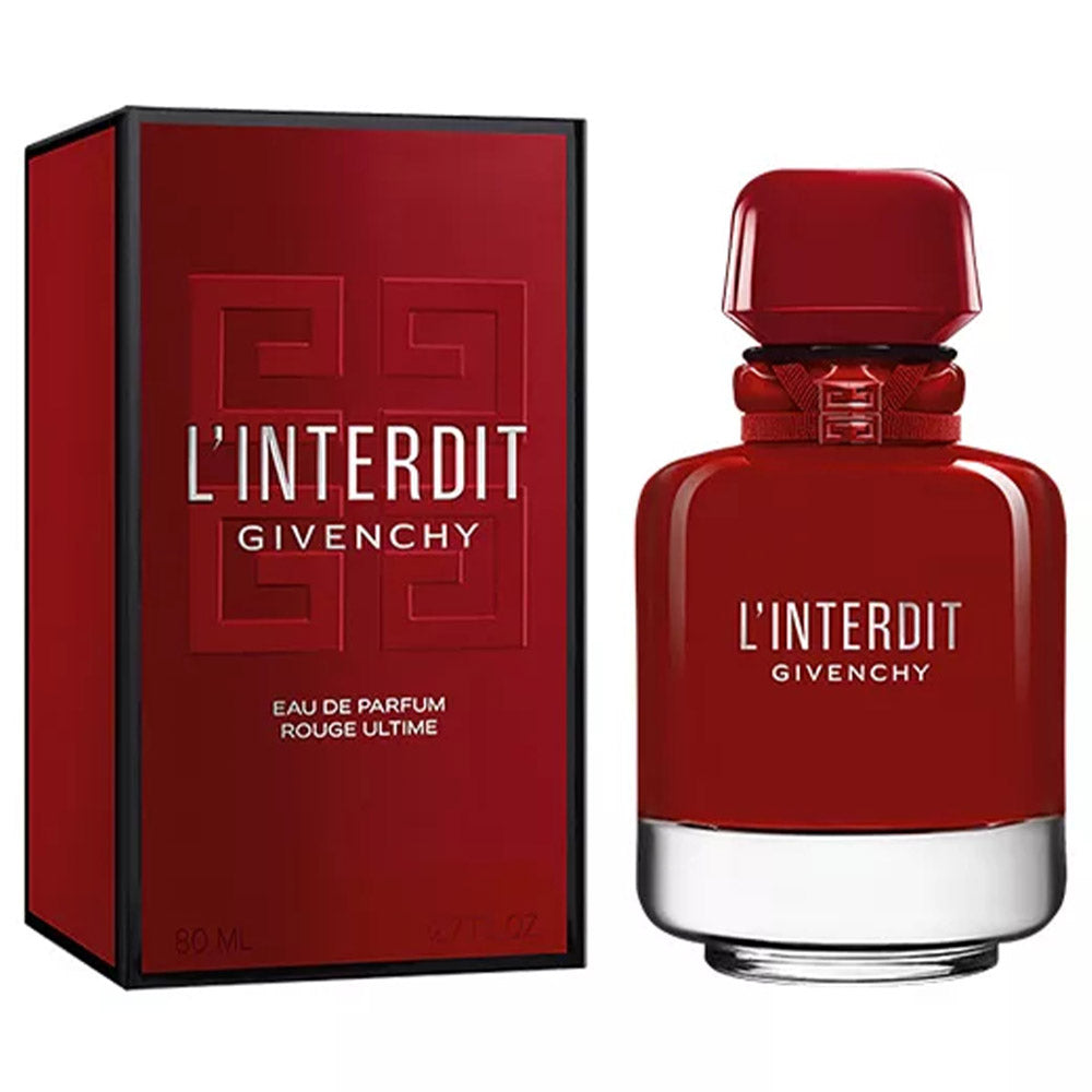 l'interdit rouge ultime givenchy eau de parfum for women bottle 80ml