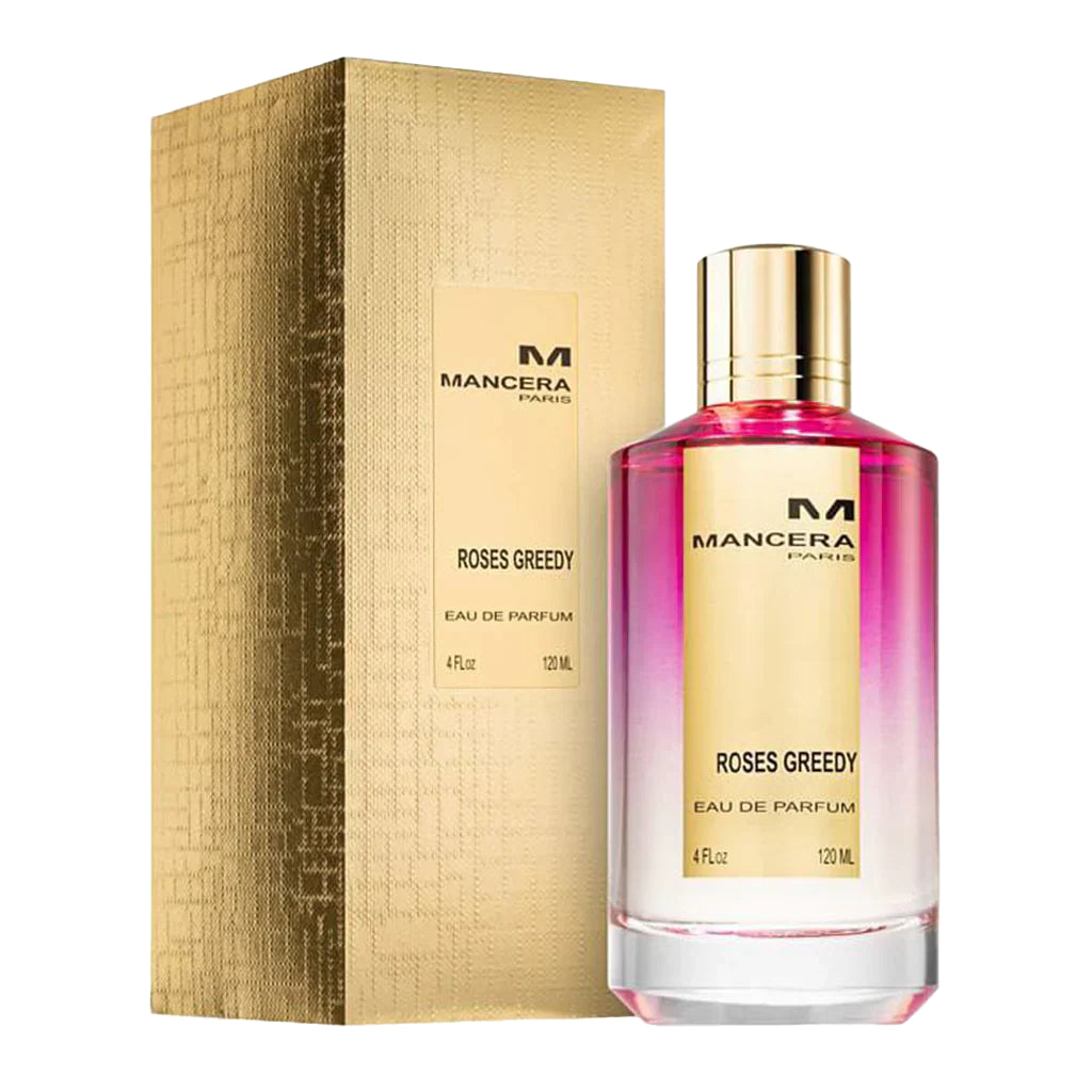 Mancera Roses Greedy Eau de Parfum for Women 120ml bottle