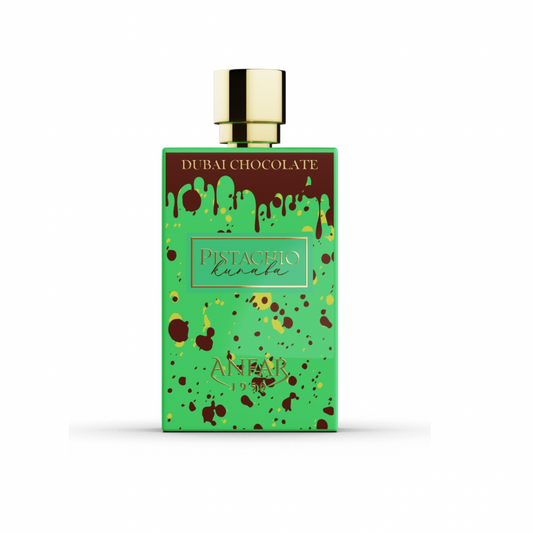 Pistachio Kunafa Anfar Eau de Parfum for Women and Men 80ml bottle