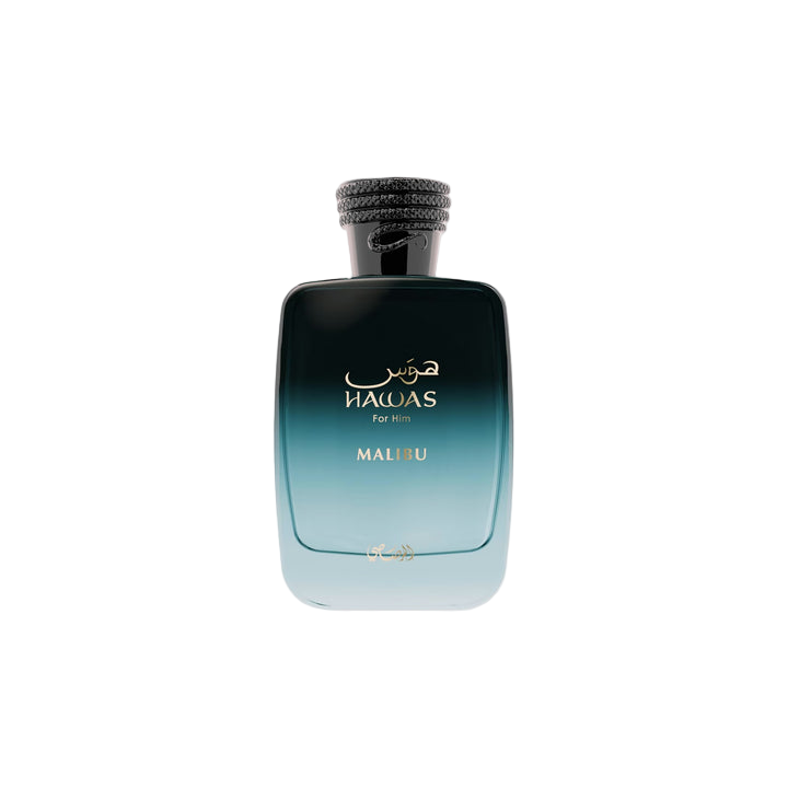 Rasasi Hawas Malibou Eau de Parfum for Men 100ml bottle