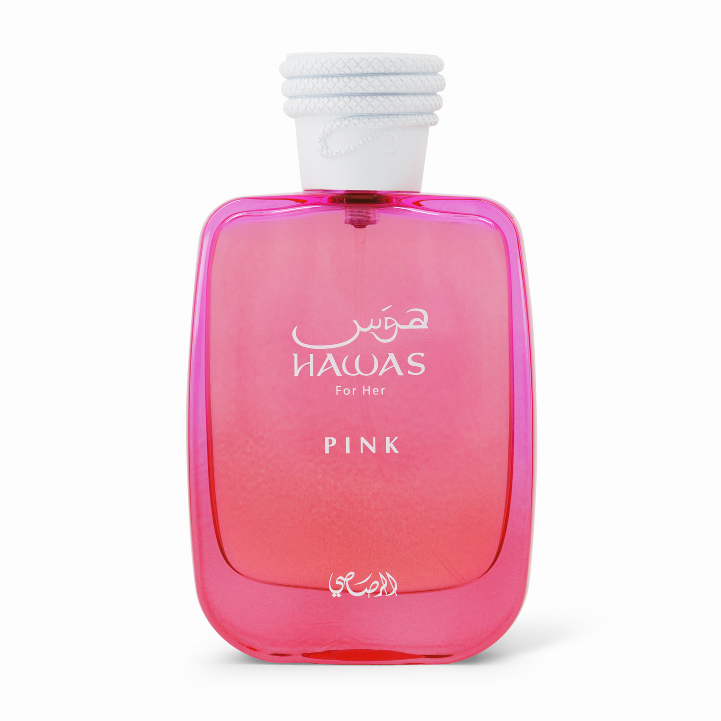 Rasasi Hawas Pink Eau de Parfum for Women 100ml bottle