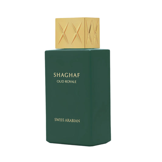 Shaghaf Oud Royale Swiss Arabian Eau de Parfum for Women and Men 75ml bottle