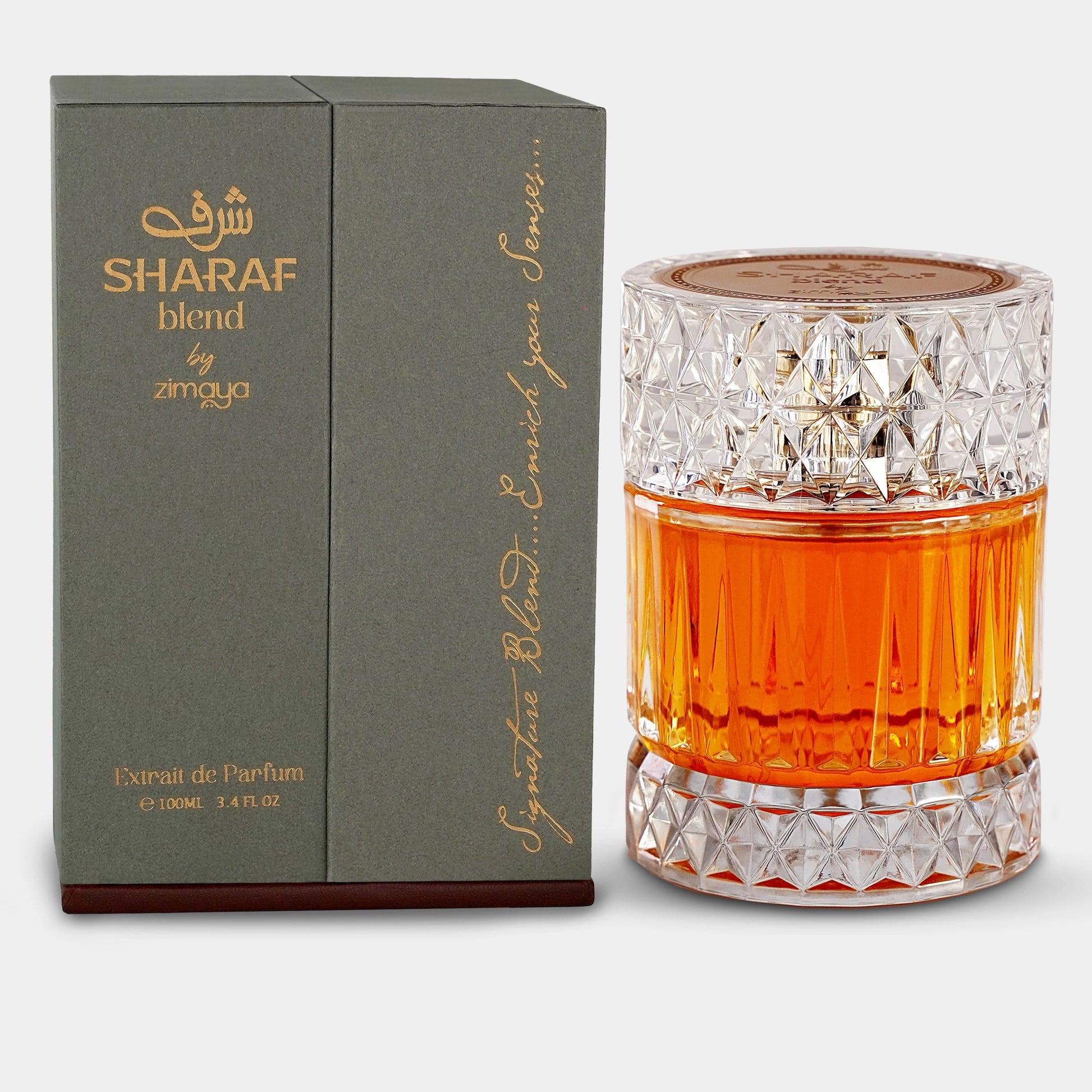 Sharaf Blend Zimaya Eau de Parfum for Women and Men 100ml bottle