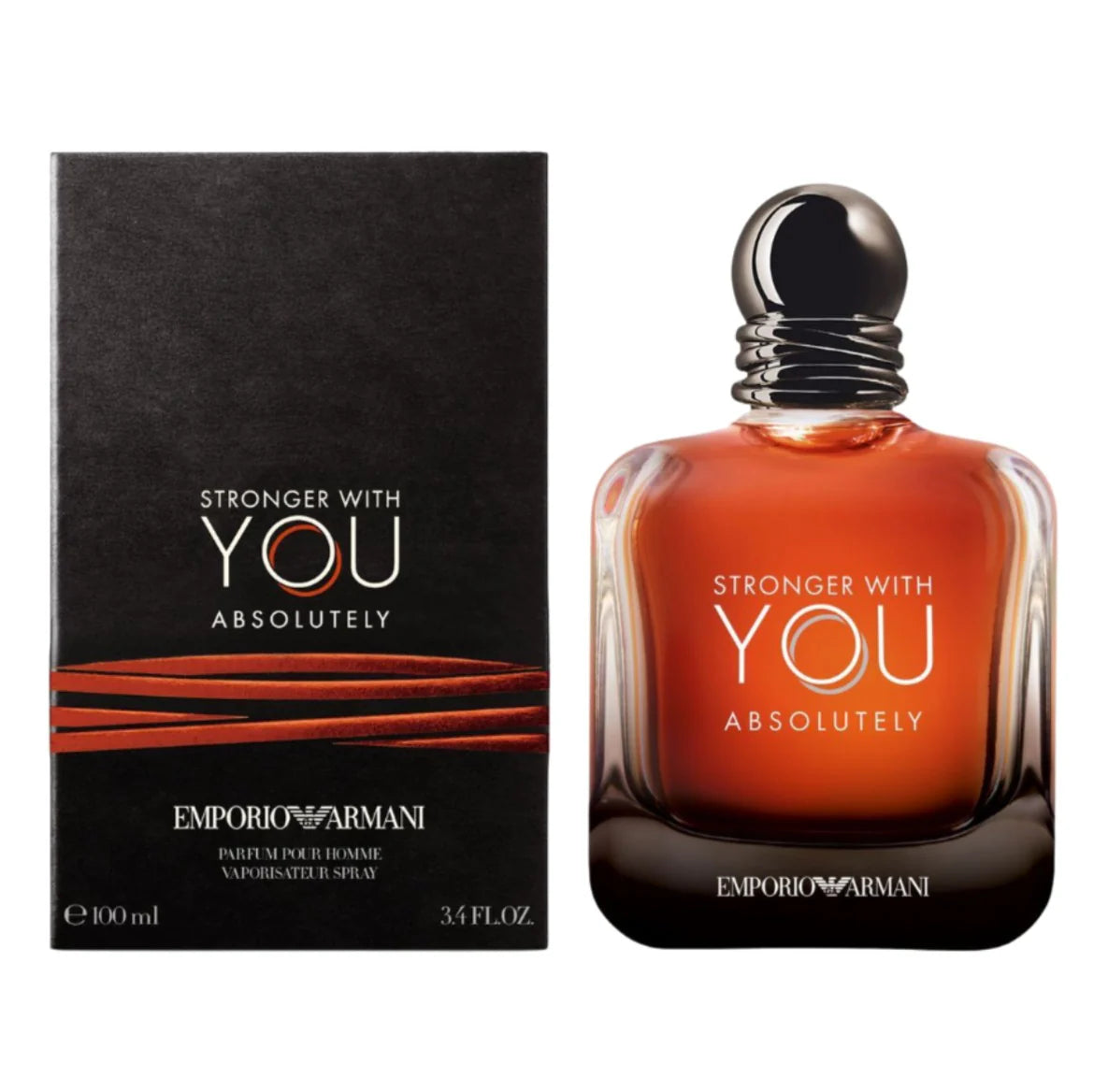stronger with you absolutely emporio armani parfum for men 100ml bottle