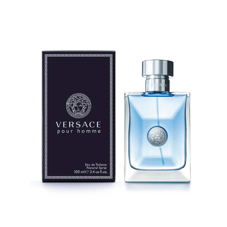 versace pour homme eau de toilette for men bottle 100ml