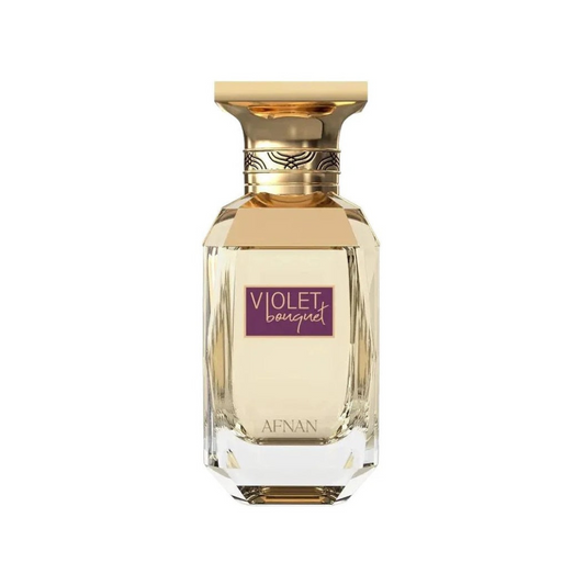 violet bouquet afnan eau de parfum for women bottle 80ml