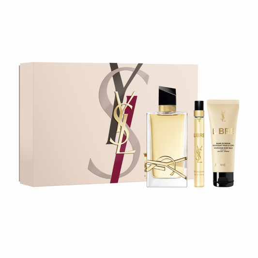 Yves Saint Laurent Libre Gift Set Eau De Parfum For Women 90ml with Lotion and Travel Size 
